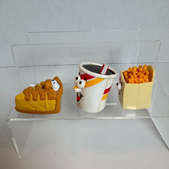1989 Burger King Lickety-Splits Racers Lot 3 Pie Fries Soda Hallmark Rolling Toy - Picture 4 of 9
